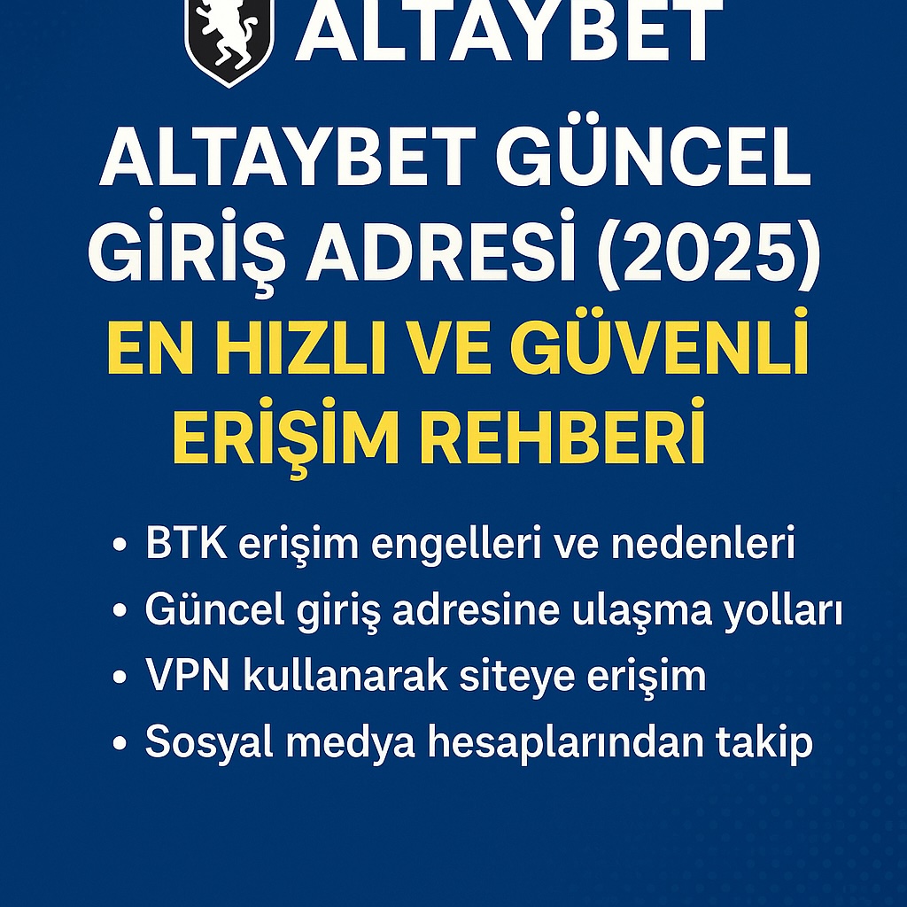 Altaybet Güncel Giriş Adresi